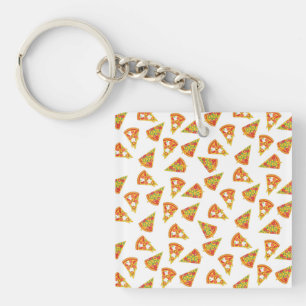 Love Pizza Key Ring