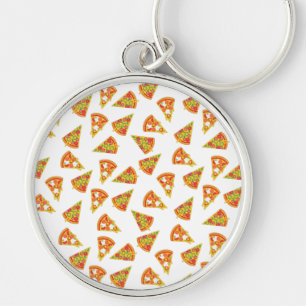Love Pizza Key Ring