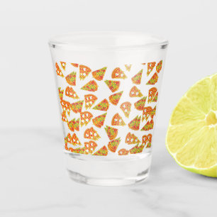 Love Pizza   Shot Glass