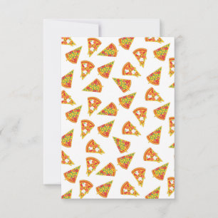 Love Pizza Thank You Card