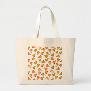 Love Pizza Throw Pillow Large Tote Bag