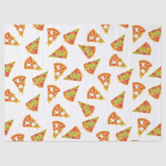 Love Pizza   Tissue Paper (Front)