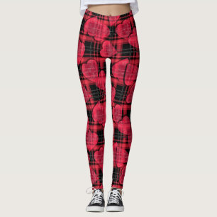 Love plaid leggings