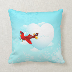 Love plane, pillow