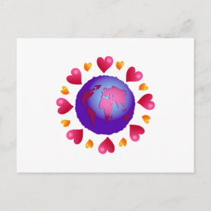 Love Planet Postcard