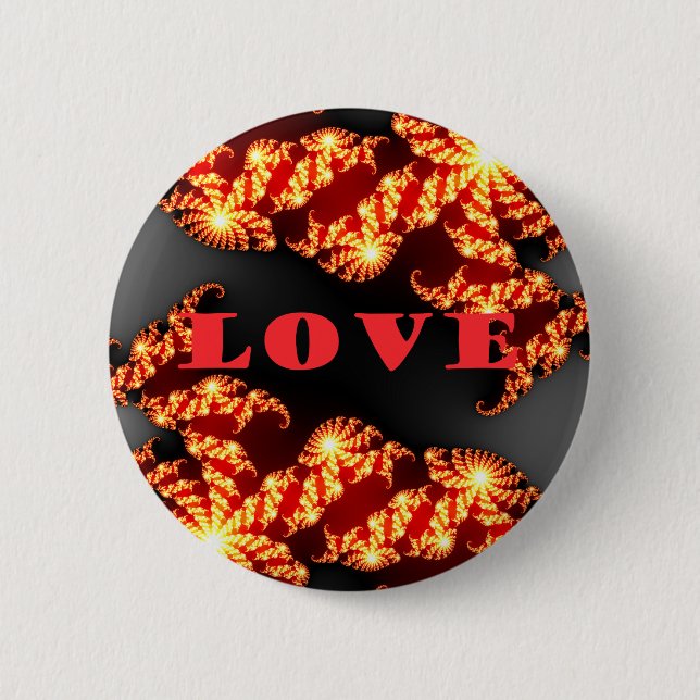 Love.png 6 Cm Round Badge (Front)