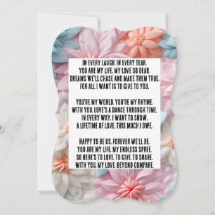 Love Poem Card