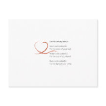 Love Poem postcard