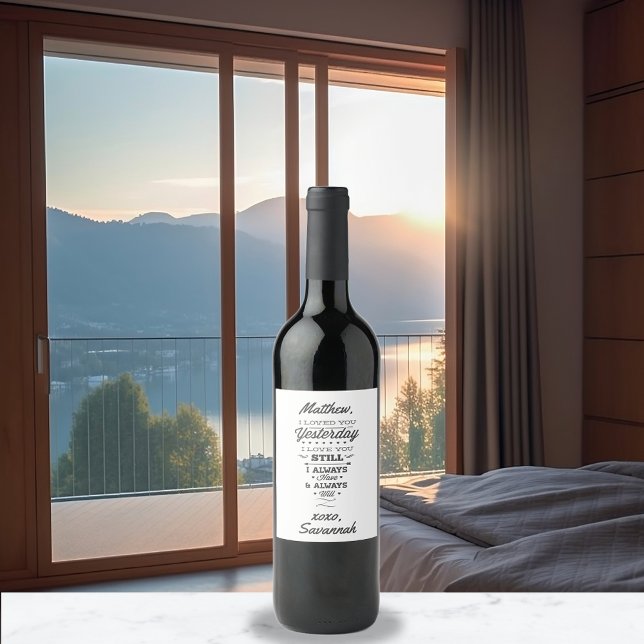 Love Poem Wine Label (Creator Uploaded)