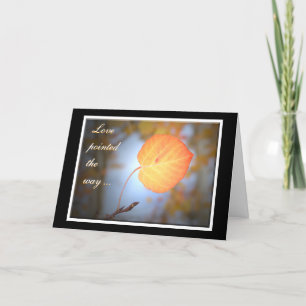 Love Pointed the Way Greeting Card