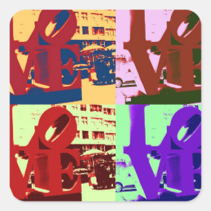 ~LOVE~ POP ART LOVE STICKER