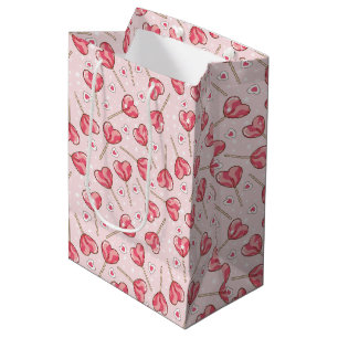 Love Pop Retro Valentine's Medium Gift Bag