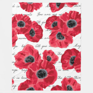 love poppies blanket