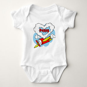 Love Poppy Kids Aeroplane Baby Bodysuit