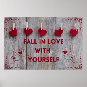 "Love" Positive Wall art Poster