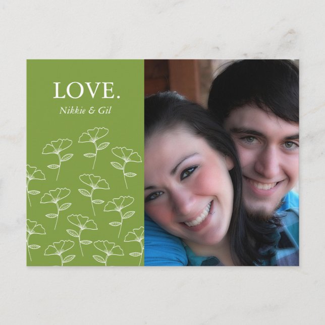 LOVE. POSTCARD (Front)
