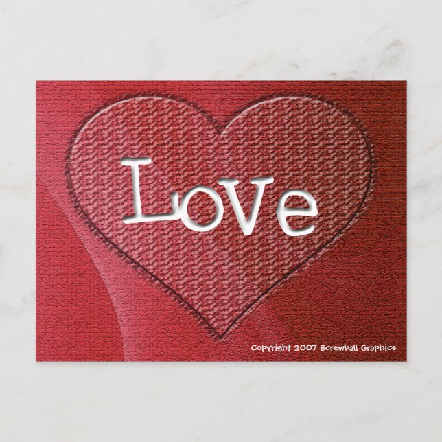 Love Postcard (Front)