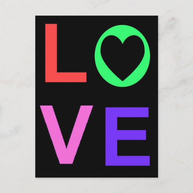 Love Postcard (Front)