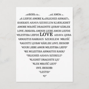 LOVE POSTCARD