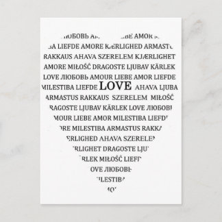 LOVE POSTCARD