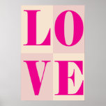 Love Poster<br><div class="desc">Love Poster - Pop art Style Visit our store for more great designs by Logo Loco</div>