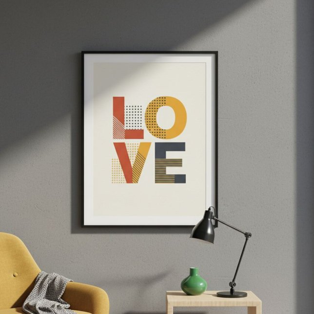 LOVE Poster - Inspirational Quote Wall Art | Gift  (Creator Uploaded)