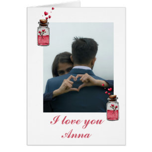 Love Potion in a Bottle Postcard
