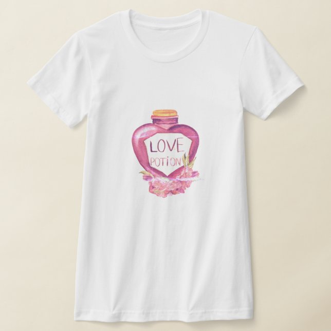 Love Potion Love Hipster Women T-Shirt (Laydown)