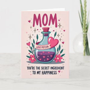 Love Potion Mom Greeting Card