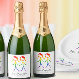 Love Potion No. 2 Sparkling Wine Label