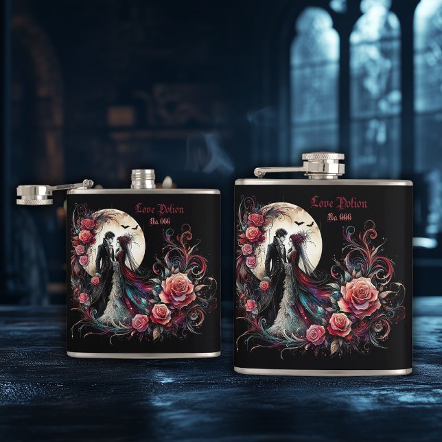 Love Potion No. 666 Hip Flask (Creator Uploaded)
