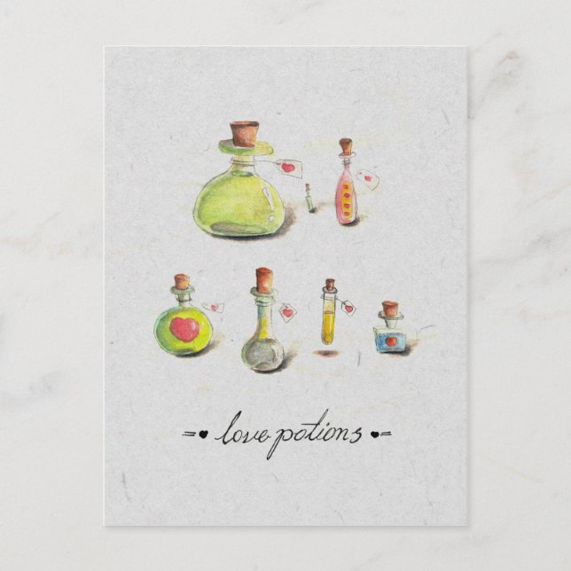 love potion postcard (Front)