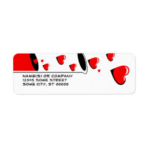 love potion return address label