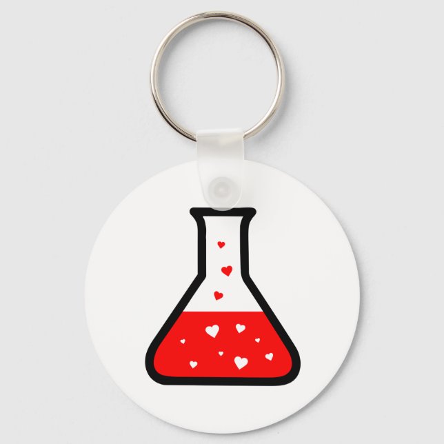 Love Potion (Science) Key Ring (Front)