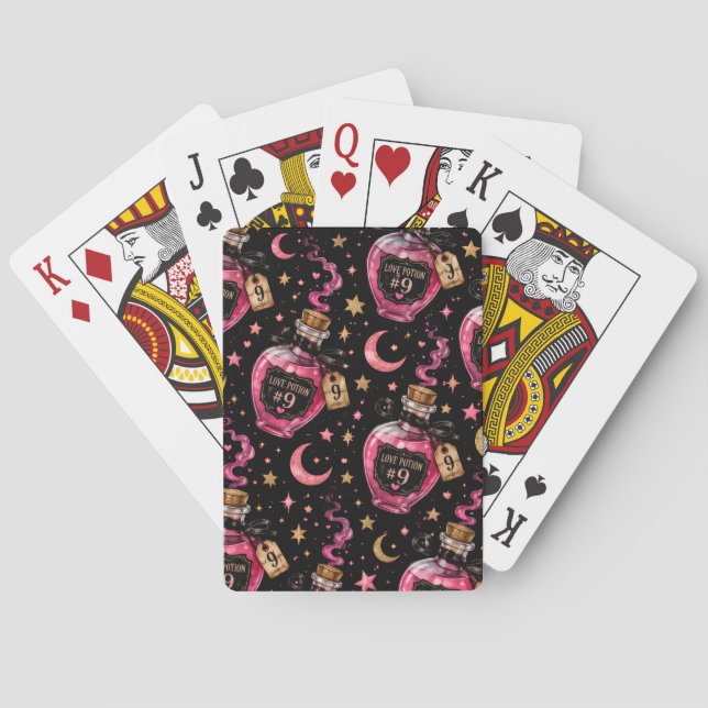 Love Potions Playing Cards (Back)