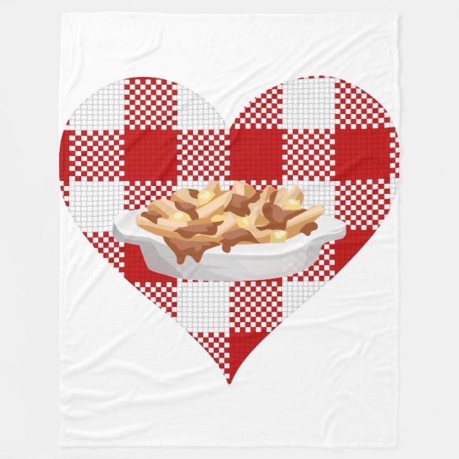 love poutine blanket (Front)