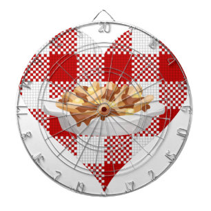 love poutine dartboard
