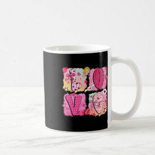 Love Preppy Pink Valentine Coquette Bow Girl Women Coffee Mug
