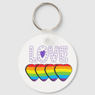 Love Pride. LGBT+Pride. Pride love     Keychain