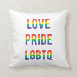Love Pride LGBTQ Cushion