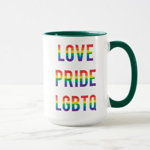 Love Pride LGBTQ Mug