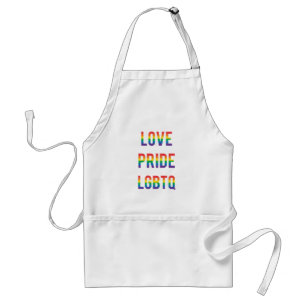 Love Pride LGBTQ Standard Apron