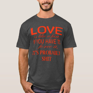 LOVE print girl T-Shirt