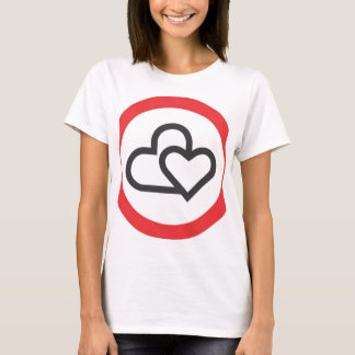 Love Print  T-Shirt
