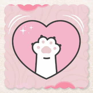 love prints paper coaster