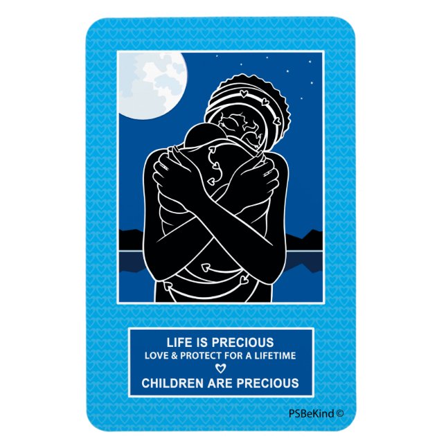 Love & Protect 3_Flexible Magnet 4"x6" (Vertical)