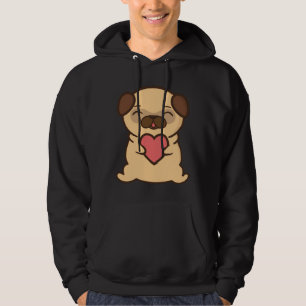 Love pug Classic T-Shirt 573 Hoodie