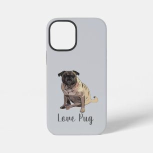 Love Pug iPhone 12 Mini Case