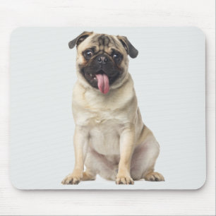 Love Pug Puppy Dog Mousepad