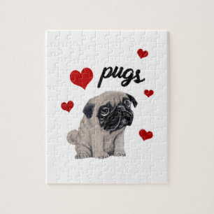 Love pugs jigsaw puzzle